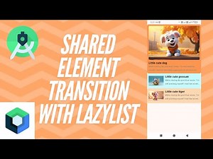 Shared Element Transition With LazyList In Android Studio Jetpack Compose | IAnimation | Lazy Column