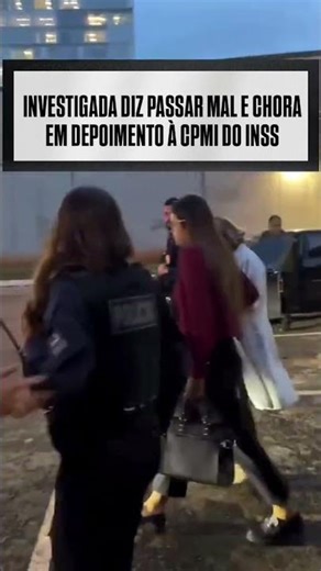 INVESTIGADA DO INSS SAINDO PASSANDO MAL