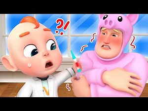 Boo Boo Farm Animals Song | Take Care of Animlas | Kids Songs for Kids | Rosoo - Nursery Rhymes