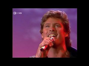 David Hasselhoff Looking for Freedom 1989 (Wetten Dass) HD