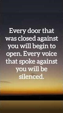 The Rejected One Will Become the Chosen — Prophetic Word#RejectedToChosen#PropheticWord