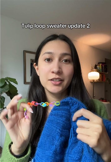 Tulip Loop Sweater Update: Knitting Tips and Progress