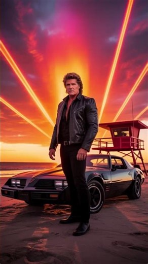 David Hasselhoff: From Knight Rider to Legend 🚀 #shorts