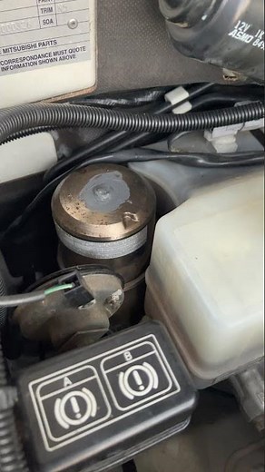 NS Pajero Brake Accumulator Fault