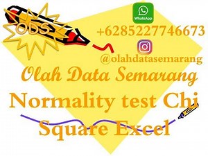 Normality test Chi Square Excel
