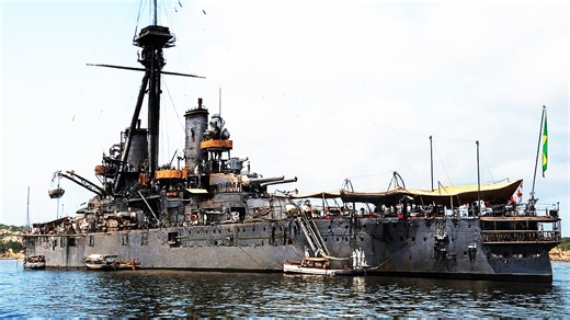 The battleship armed beyond practical limits