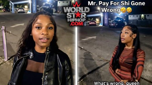 Caught In The Middle: Two Friends Get Into It On The Street While Mystery Man Offers His "Swipe" Services