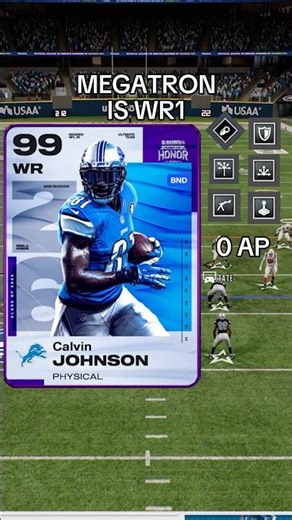 99 Calvin Johnson Is The BEST WR In Madden 26! #madden26 #mut26 #calvinjohnson #detroitlions
