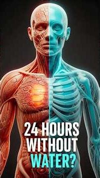 💧 What Happens to Your Body After 24 Hours Without Water? The Real Effects of Dehydration