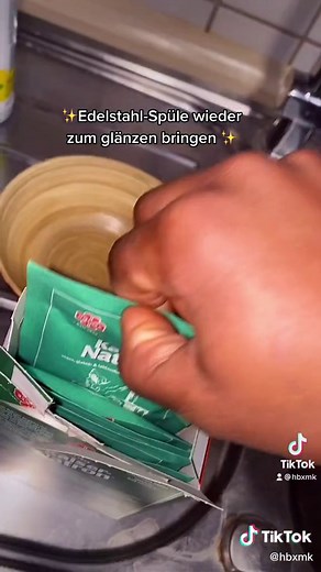 Edelstahl Spüle reinigen - Tipps von der Schwiegermutter
