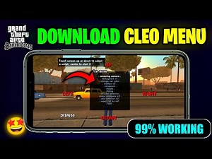 HOW TO INSTALL CLEO MODS IN GTA SAN || CLEO MOD FOR GTA SA ANDROID