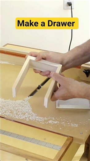 Easy To Make Drawer #woodworking #wood #diy