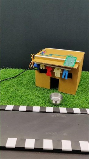 How to make Rain Protection System #scienceexhibition #sciencproject #raindetector #rainsensor #rain