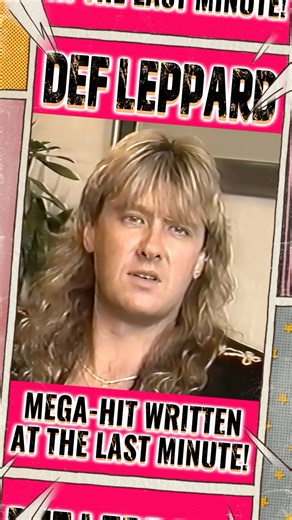 THIS mega-hit by DEF LEPPARD almost didn't make the album! #defleppardshorts