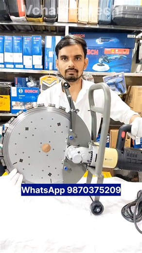 Vivek Chauhan ||Machine/ Tools/ Gadgets on Instagram: "Wall/Column/Beam/Slab/RCC rode cutter. Follow @vchauhantech . . . . #machine #developers #contractor #construction #technology"