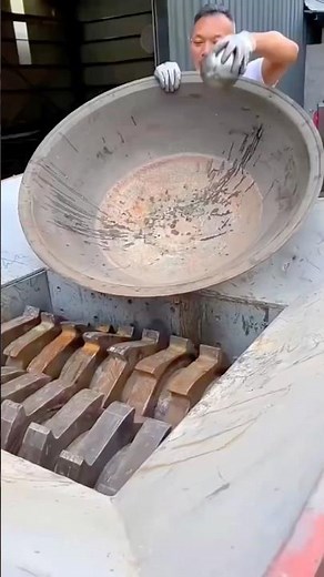 Giant Metal Bowl vs Shredder 😱🔥