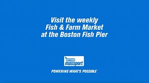 Stop by the Fish & Farm Market today from 11am-3pm. Fresh seafood, produce and more, all located at the Boxes at the Boston Fish Pier! 🐟 | Port of Boston