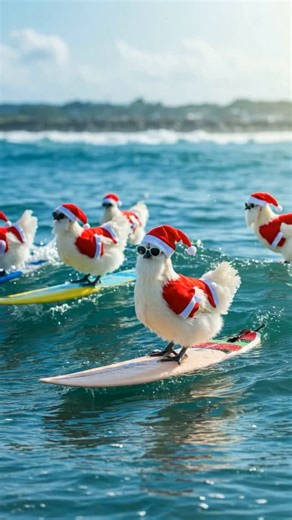 Samuel Williams on Instagram: "Surfing Santa 🤙"