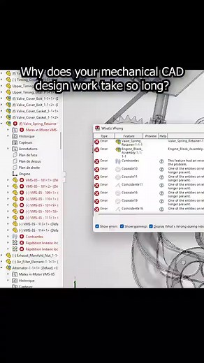 Common CAD Problems in Mechanical Engineering