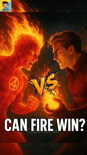 Why Pyro Can Easily Beat the Human Torch! 🔥🔥 #marvel#fantasticfour