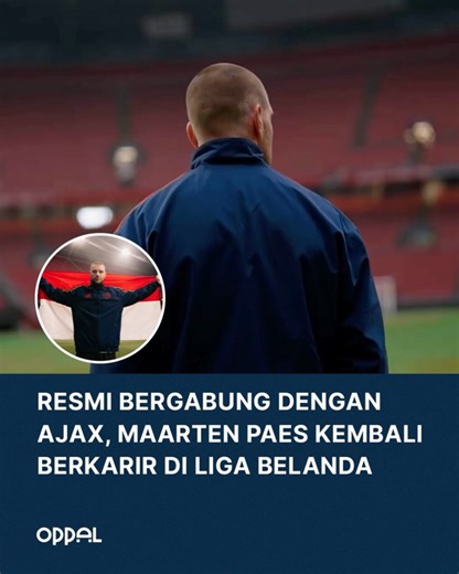 Oppal on Instagram: "Maarten Paes akhirnya meraih mimpinya dengan kembali bermain di Liga Belanda usai resmi bergabung dengan Ajax Amsterdam. Setelah empat tahun berkarier di MLS bersama FC Dallas, kiper Timnas Indonesia ini dikontrak hingga 2029 dan disiapkan sebagai kiper utama Ajax usai Remko Pasveer hengkang. Ajax yang sudah lama memantau Paes langsung merekrutnya di bursa transfer musim dingin. Jadi momen yang terasa emosional bagi Paes, mengingat Ajax adalah klub impiannya sejak kecil