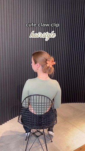 easy hairstyle for office days 🌸 #hairstyle