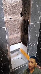 5.9K views · 60 reactions | Bathroom niche ideas #construction #skills #BuhayOFW | Rouxshie tv | Facebook
