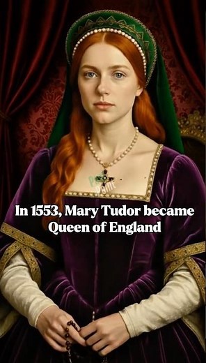 Why Mary Tudor Called “Bloody Mary”? #tudor #tudorhistory #youtubeshorts