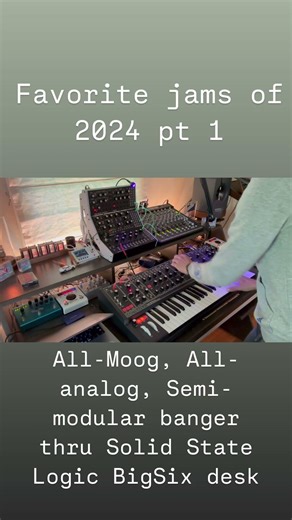 Favorite analog synth jams pt1 #moogmatriarch #mother32 Spectravox #dfam #synth #moog