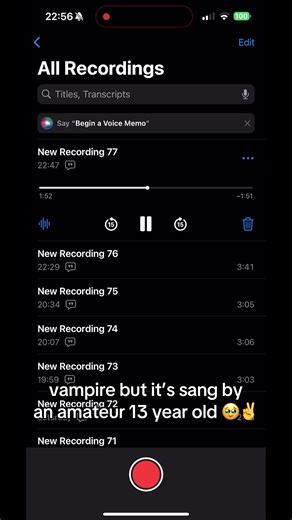Embarrassing Voice Memos Episode 1