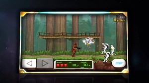 Chewbacca comes to Star Wars: Force Collection, Contra-style. Blast stormtroopers in this retro, limited-time minigame, available now within the Star Wars: Force Collection app on iOS and Google Play. iOS: http://strw.rs/1OGCIWl Google Play: http://strw.rs/1OGCIWn | Star Wars