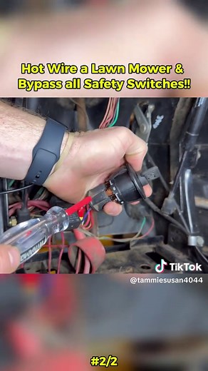 Hot Wire a Lawn Mower: DIY Safety Switch Bypass
