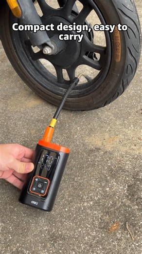 Need quick, hassle-free inflating? 💨 The Deli Handheld Inflation Pump (EDL880101) keeps things simple and reliable. Sturdy stainless steel build, no electricity needed, and easy, accurate pumping every time. #delitools #inflationpump #cartools #handtools #powertools #tools #diytools #hometools | Deli Tools