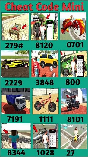 Charpai + Tata Sierra + Dragon + Cycle Cheat Code 😊 Indian Bike Driving 3D #indianbikedriving3d