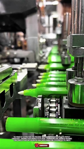 Innovative Tool: Automated Highlighter Cap Assembly System #shorts