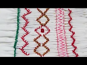 Hand Embroidery: SMOCKING Stitch (Part 2)