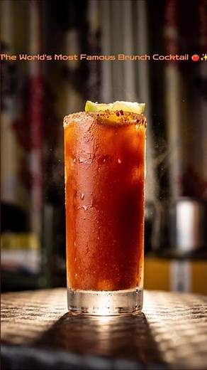 The Famous Bloody Mary Cocktail 🍅 | Easy Recipe #Shorts