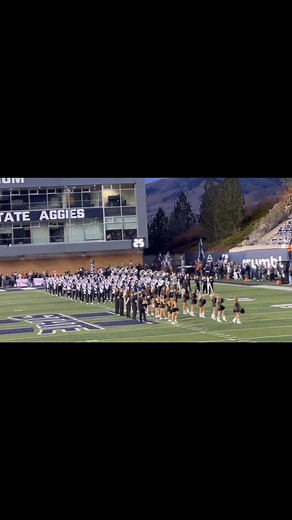 🏈 USU vs Nevada 🏈 This will never get old!! We truly are so grateful to be part of this new AGGIE tradition! The USU vs Nevada game was incredible! Winning 51-14! We are proud to be AGGIES! #usurodeo #GoAggies #LearfieldCollegeRodeo | USU Rodeo
