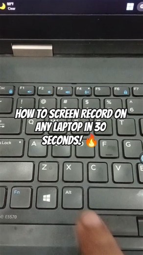 How to Screen Record on Any Laptop in 30 Seconds! 🔥#shorts #laptop #viral #shortsfeed