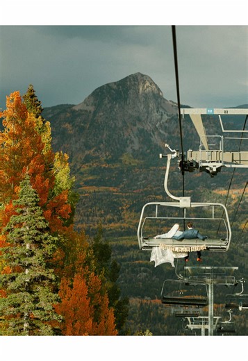 Capture Wedding Moments on the Chair Lift