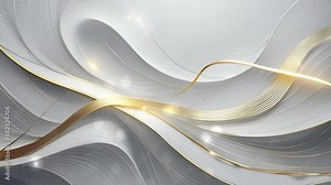 modern grey abstract background with design touch of luxury and dynamic pattern and smooth looping blur light effect Stock Video
