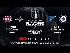 2025 NHL Playoffs - Game 5: Canadiens vs. Capitals & Blues vs. Jets