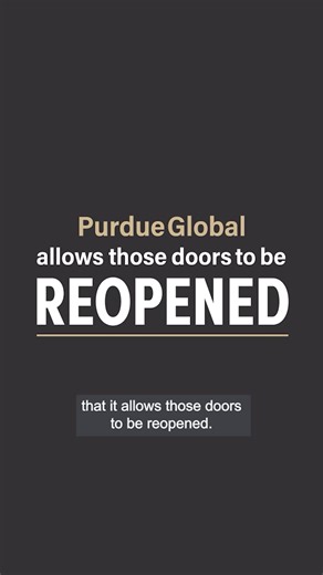 Purdue Global programs are designed to support working parents who are moving forward. | Purdue Global