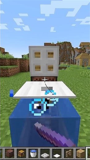 EASİEST MİNECRAFT AFK FİSH FARM #shorts