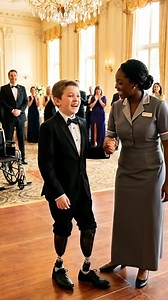 The billionaire father watches a Black waitress let his disa:bled son lead the dance—and nothing is the same afterward… At Maison Lumière, one of New York’s most elite restaurants facing Bryant Park, Daniel Harrington sat with his son, surrounded by wealth that suddenly felt meaningless. Daniel was a self-made tech billionaire, admired and feared in equal measure. But all his focus belonged to Oliver Harrington. Since age five, Oliver had navigated life from a wheelchair, the result of a rare ne