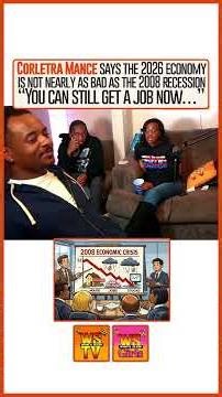 She Says The 2026 Economy Isn't As Bad As the 2008 Recession