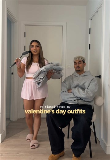 My Fiancé Rates My Valentine's Day Outfits