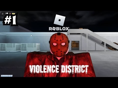 BARU JUGA PERTAMA KALI MAIN, LANGSUNG JADI KILLER | VIOLENCE DISTRICT ROBLOX | PART 1