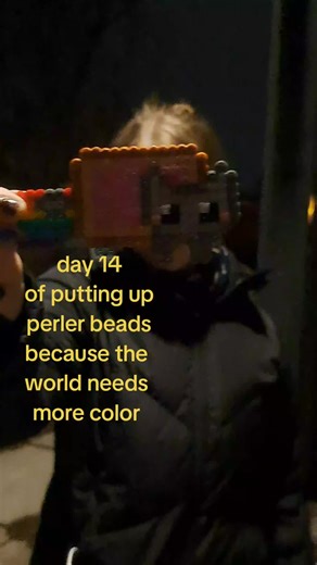 Day 14: Perler Beads for More Color