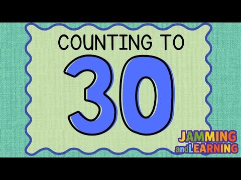 🔢 Let’s count to 30 — slow, simple, and one number at a time!